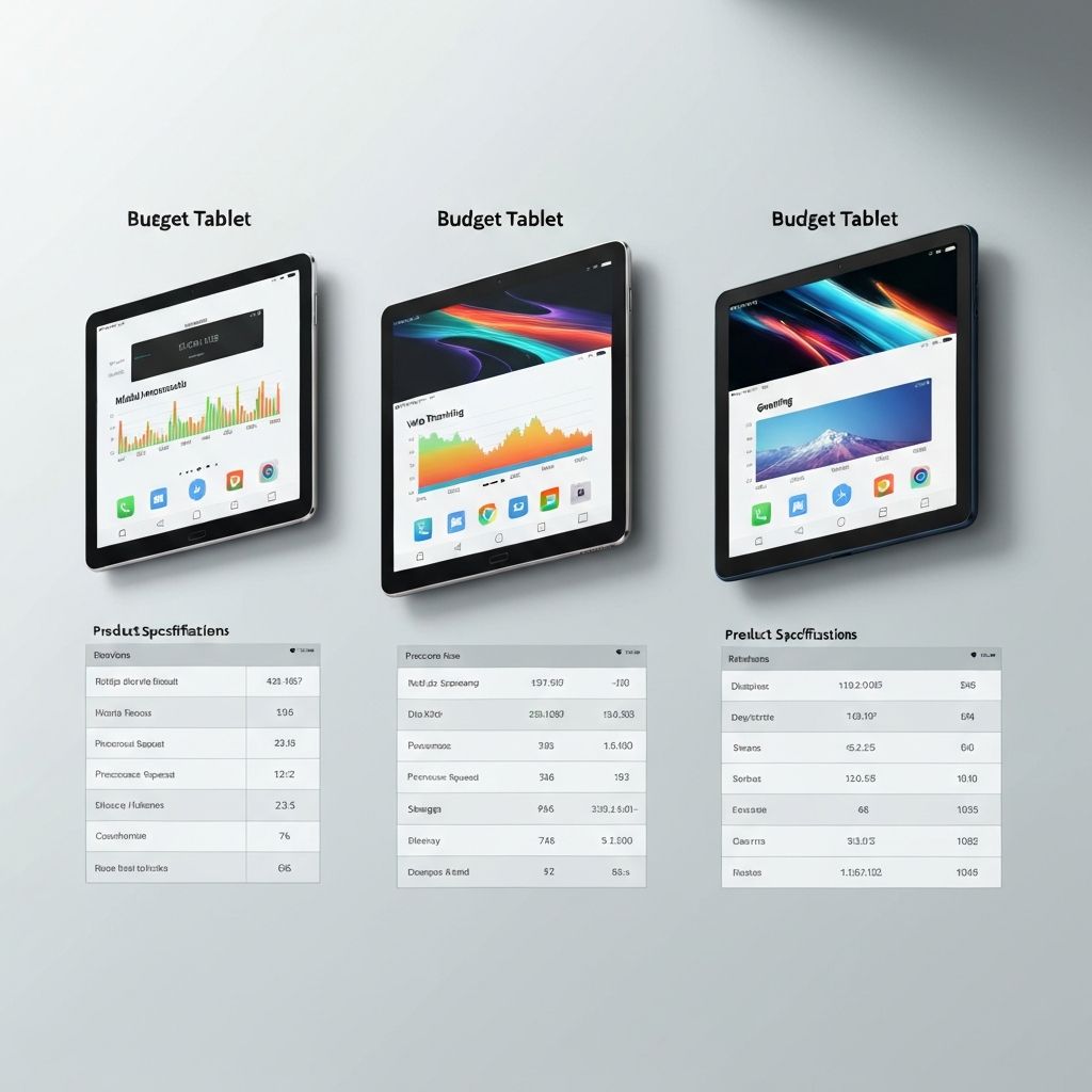 Best Budget Tablets Under $300 in 2025